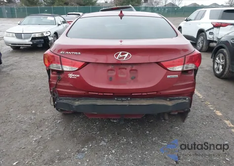 2012 Hyundai Elantra Limited (Ulsan Plant) from USA, damaged, VIN KMHDH4AE8CU251532
